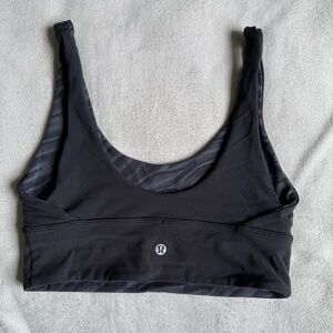Lululemon Black Reversible Sports Bra